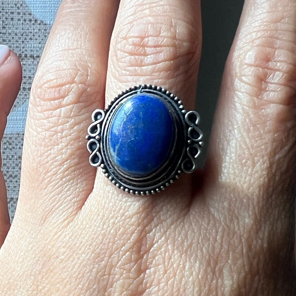 Lapis Ring - Picture 1 of 5